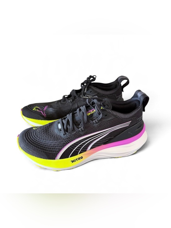 Puma Shoes - Puma ForeverRun Nitro 2 Women's Black Magenta Shoes 310471-04 Size US 9.5 NWOB